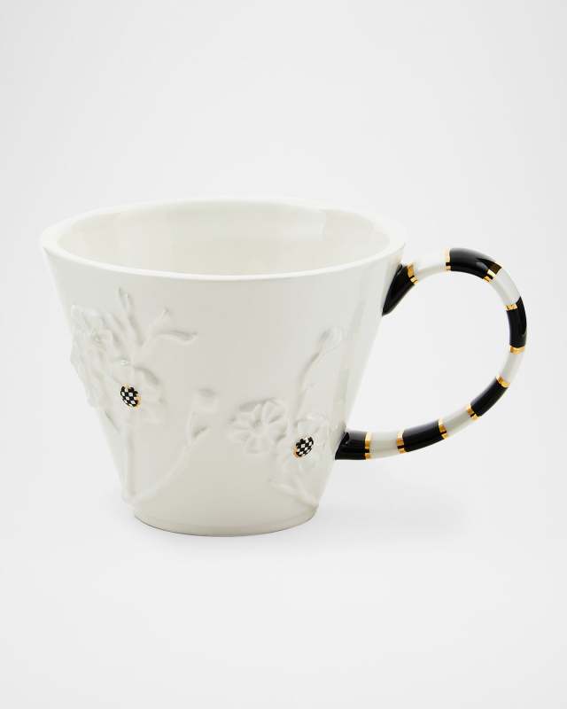 White Rabbit Ceramic Mug, 6 oz.